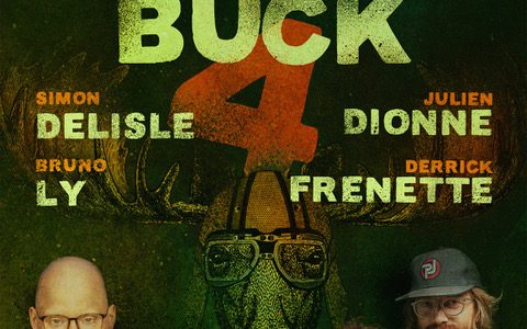 LE GALA D’HUMOUR DU GROS BUCK 4 AU QG avec Simon Delisle, Julien Dionne, Bruno Ly et Derrick Frenette LE GALA D’HUMOUR DU GROS BUCK 4 AU QG avec Simon Delisle, Julien Dionne, Bruno Ly et Derrick Frenette